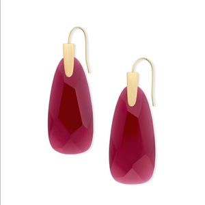 Kendra Scott Maize Drop berry glass earrings